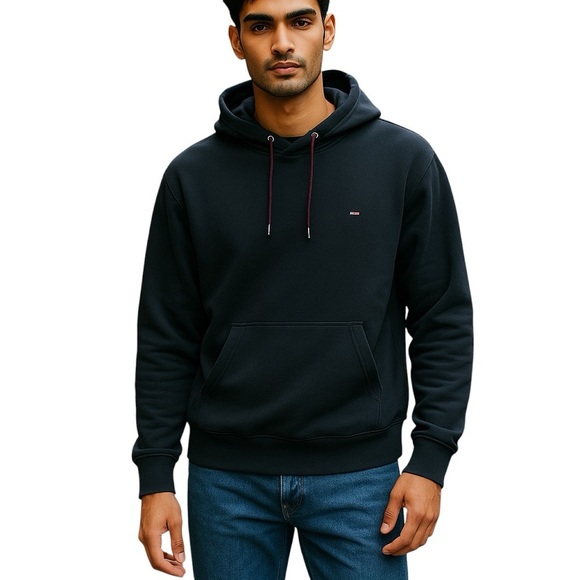 Tommy Hilfiger Men’s Hoodie w/ Built-In Mask – Size XL - Picture 1 of 7